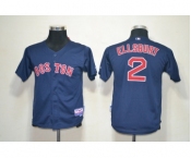 youth mlb jerseys boston red sox #2 ellsbury blue