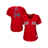 Women's Boston Red Sox #14 Jim Rice Red Alternate Stitched MLB Jersey