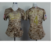 women mlb jerseys cincinnati reds #4 phillips camo