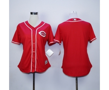 women mlb jerseys cincinnati reds blank red