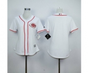 women mlb jerseys cincinnati reds blank white