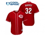 Youth Cincinnati Reds #32 Matt Harvey Red Cool Base Stitched MLB Jersey