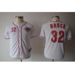 youth mlb jerseys cincinnati reds #32 bruce white