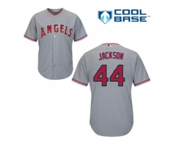 Youth Los Angeles Angels Of Anaheim #44 Reggie Jackson Grey Cool Base Stitched MLB Jersey