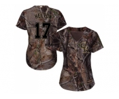 Women Colorado Rockies #17 Todd Helton Camo Realtree Collection Cool Base Stitched MLB Jersey