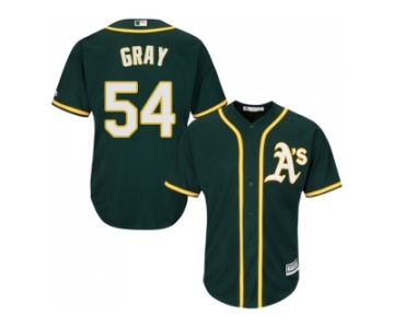 Youth Oakland Athletics #54 Sonny Gray Green Cool Base Stitched MLB Jersey