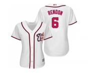 Women's Washington Nationals #6 Anthony Rendon White Home Stitched MLB Jersey