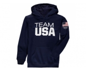 Youth Team USA Coast To Coast Hoodie Navy