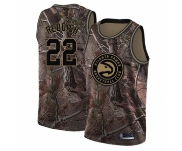 Women's Atlanta Hawks #22 Cam Reddish Swingman Camo Realtree Collection Basketball Jersey