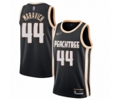 Women's Atlanta Hawks #44 Pete Maravich Swingman Black Basketball Jersey - 2019-20 City Edition