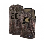 Women's Nike Indiana Pacers #20 Doug McDermott Swingman Camo Realtree Collection NBA Jersey