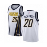 Women's Nike Indiana Pacers #20 Doug McDermott White Swingman Jersey - Earned Edition