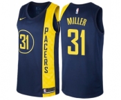 Women's Nike Indiana Pacers #31 Reggie Miller Swingman Navy Blue NBA Jersey - City Edition