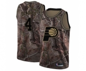 Women's Nike Indiana Pacers #4 Victor Oladipo Swingman Camo Realtree Collection NBA Jersey