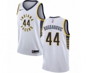 Women's Nike Indiana Pacers #44 Bojan Bogdanovic Authentic White NBA Jersey - Association Edition