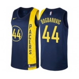 Women's Nike Indiana Pacers #44 Bojan Bogdanovic Swingman Navy Blue NBA Jersey - City Edition