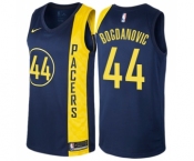 Women's Nike Indiana Pacers #44 Bojan Bogdanovic Swingman Navy Blue NBA Jersey - City Edition