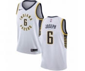 Women's Nike Indiana Pacers #6 Cory Joseph Swingman White NBA Jersey - Association Edition