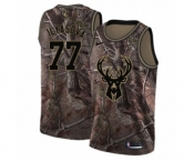 Women's Nike Milwaukee Bucks #77 Ersan Ilyasova Swingman Camo Realtree Collection NBA Jersey