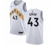 Women's Nike Toronto Raptors #43 Pascal Siakam Swingman White NBA Jersey - City Edition