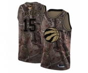 Women's Toronto Raptors #15 Vince Carter Swingman Camo Realtree Collection 2019 Basketball Finals Bound Jersey