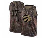 Women's Toronto Raptors #17 Jeremy Lin Swingman Camo Realtree Collection 2019 Basketball Finals Bound Jersey