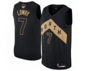 Women's Toronto Raptors #7 Kyle Lowry Swingman Black 2019 Basketball Finals Bound Jersey - City Edition