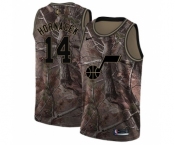 Women's Nike Utah Jazz #14 Jeff Hornacek Swingman Camo Realtree Collection NBA Jersey