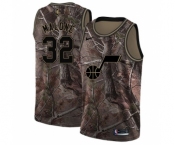 Women's Nike Utah Jazz #32 Karl Malone Swingman Camo Realtree Collection NBA Jersey