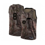 Women's Nike Utah Jazz #8 Jonas Jerebko Swingman Camo Realtree Collection NBA Jersey