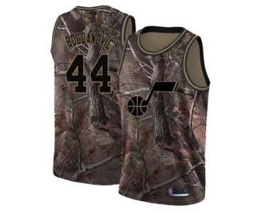 Women's Utah Jazz #44 Bojan Bogdanovic Swingman Camo Realtree Collection Basketball Jersey