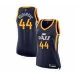 Women's Utah Jazz #44 Bojan Bogdanovic Swingman Navy Blue Basketball Jersey - Icon Edition