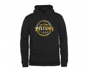 Detroit Pistons Gold Collection Pullover Hoodie Black