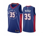 Men's Detroit Pistons #35 Christian Wood Navy Motor City Edition 2020-21 Stitched Basketball Jersey