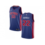 Nike Detroit Pistons #22 Avery Bradley Blue NBA Swingman Icon Edition Jersey