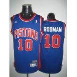 nba detroit pistons #10 rodman blue[swingman]