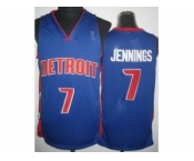 nba detroit pistons #7 brandon jennings blue[revolution 30]