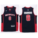 nba jerseys detroit pistons #0 andre drummond black