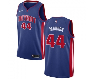 Youth Nike Detroit Pistons #44 Rick Mahorn Swingman Royal Blue Road NBA Jersey - Icon Edition