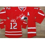 2010 Team Canada #12 Iginla Red