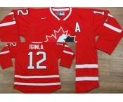 2010 Team Canada #12 Iginla Red