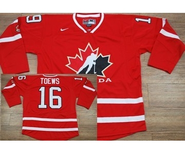 2010 Team Canada #16 Towes Red