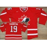 2010 Team Canada #19 Thornton Red