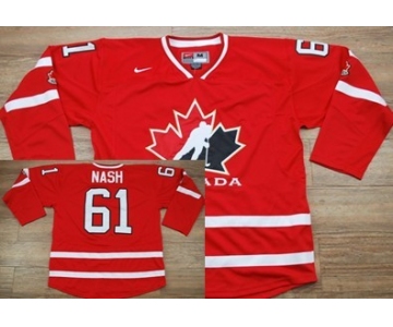 2010 Team Canada #61 Nash Red