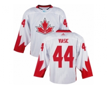 Men Adidas Team Canada #44 Marc-Edouard White 2016 World Cup Ice Hockey Jersey