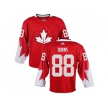 Men Adidas Team Canada #88 Brent Burns Red 2016 World Cup Ice Hockey Jersey