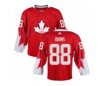 Men Adidas Team Canada #88 Brent Burns Red 2016 World Cup Ice Hockey Jersey