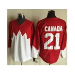 Olympic CA. #21 Canada RedWhite 1972 Commemorative CCM Stitched NHL Jersey