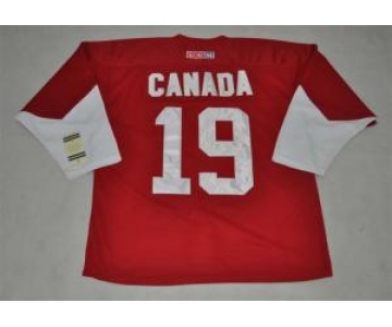 Team Canada jerseys #19 blank red[1972 Vintage]