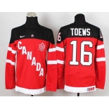 nhl jerseys team canada #16 toews red[100 th]